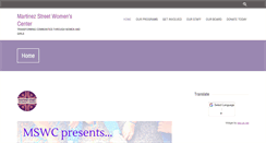 Desktop Screenshot of mswomenscenter.org