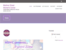 Tablet Screenshot of mswomenscenter.org